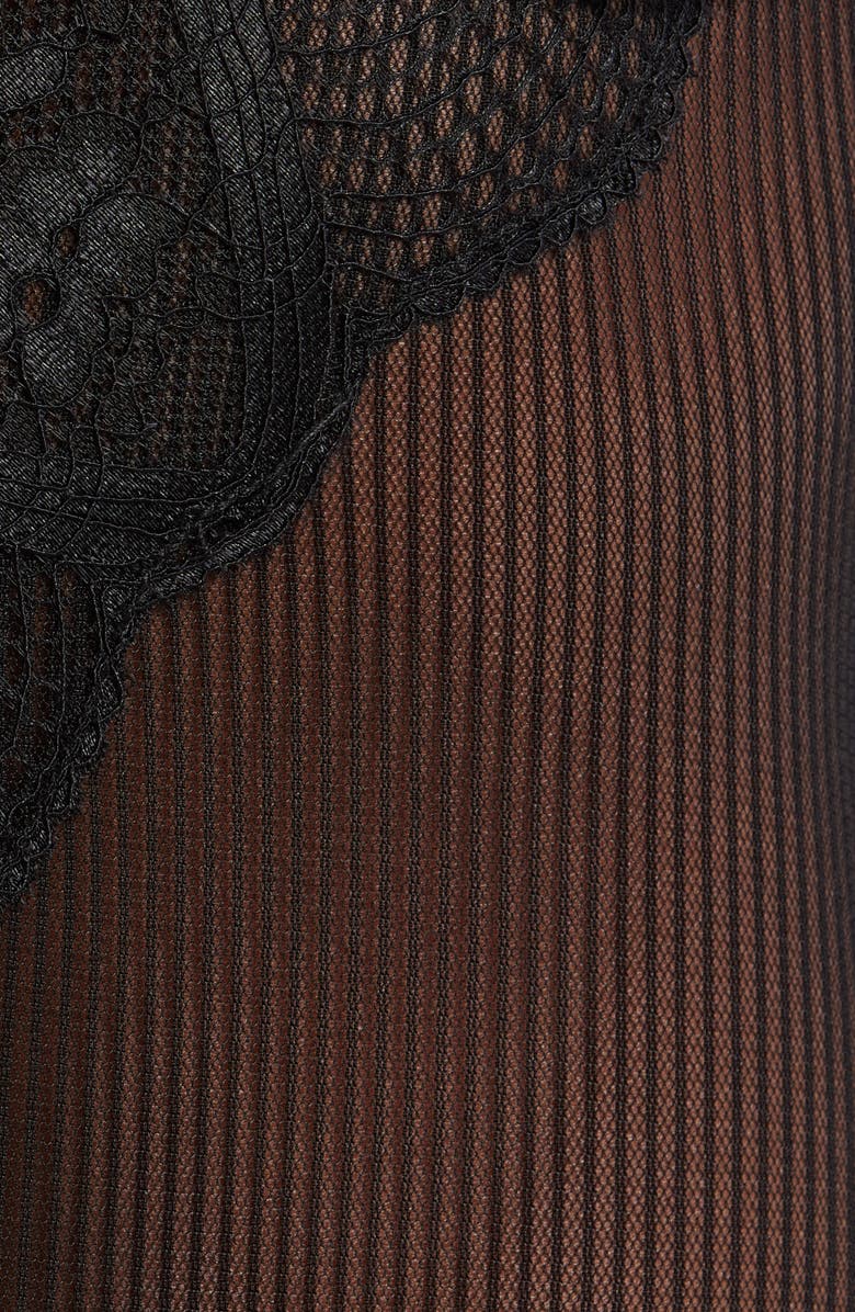 Bluebella Seraphim Embroidered Mesh Underwire Teddy, Alternate, color, 