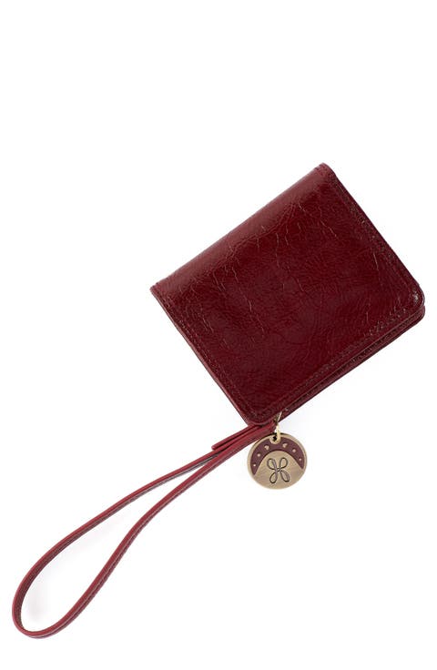 Coin Leather Wristlet Wallet