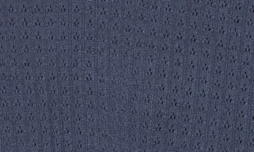 Dr2 By Daniel Rainn Pointelle Stitch Sweater In Black