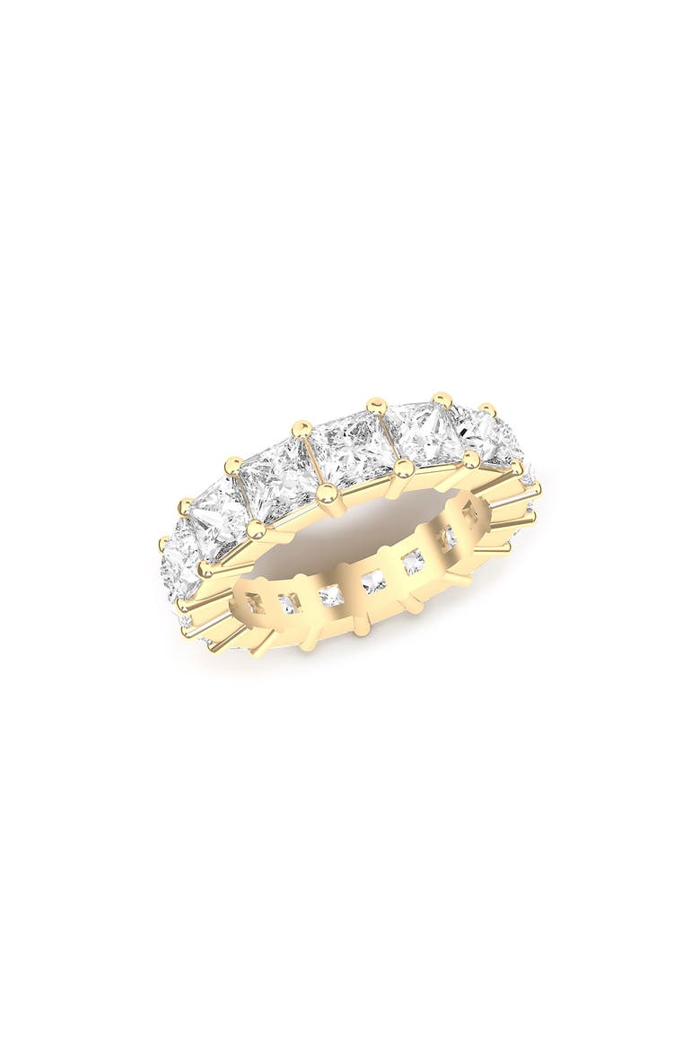 Lab Created Diamond Eternity Ring, Main, color, 18K YELLOW GOLD