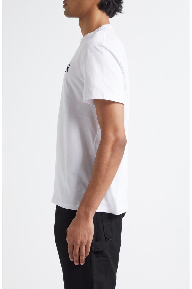 Logo Graphic T-Shirt, Alternate, color, WHITE / BLACK