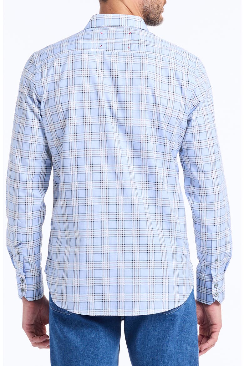 Portsoken Cotton Button-Up Shirt, Alternate, color, LIGHT BLUE