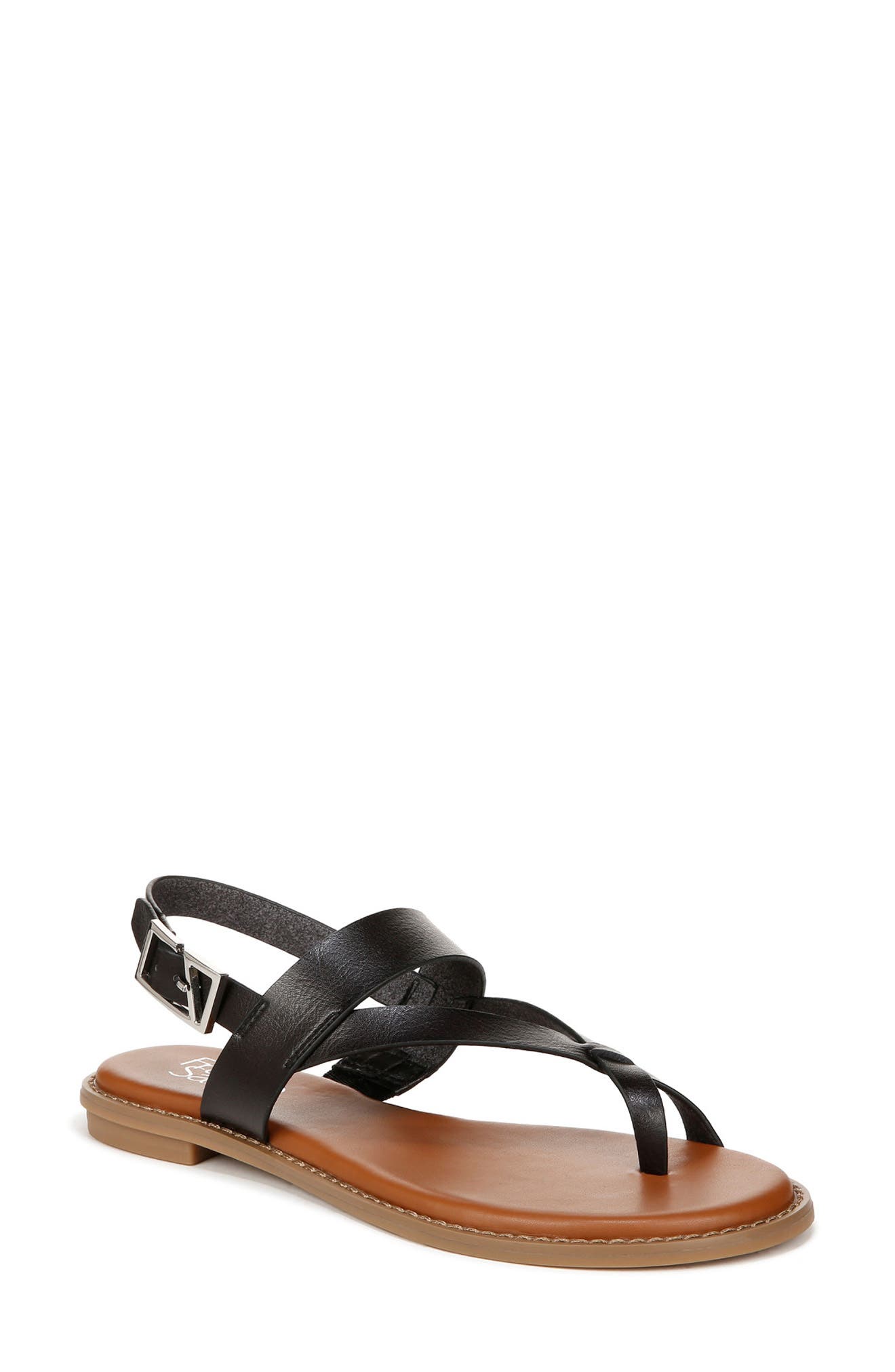 Franco Sarto Gabby Sandal, Main, color, Black
