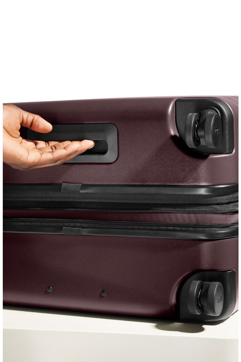 The Medium Flex Suitcase (Nordstrom Exclusive), Alternate, color, OXBLOOD RED