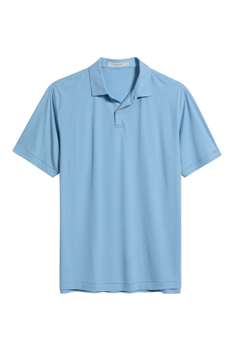 Park Stripe Featherweight Performance Polo, Alternate, color, HYPER BLUE