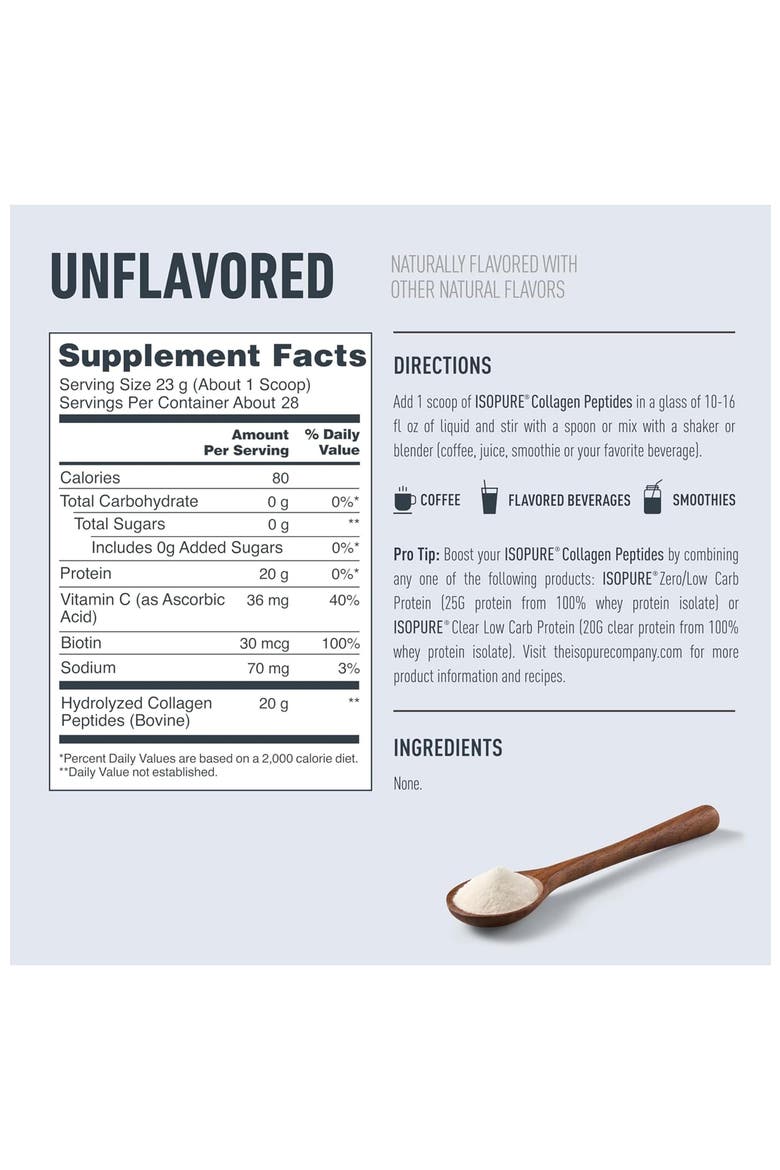 Collagen, Unflavored, 28 servings, Alternate, color, None