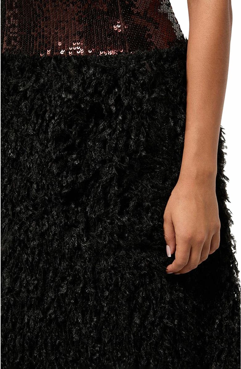 WeWoreWhat Halter Midi Dress, Alternate, color, 