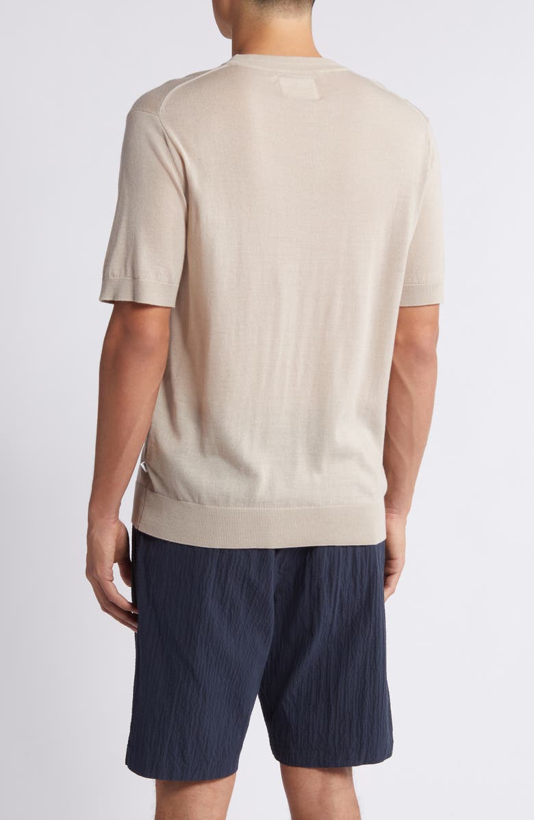 NN07 Harold 6584 Short Sleeve Wool Blend Crewneck Sweater, Alternate, color, 