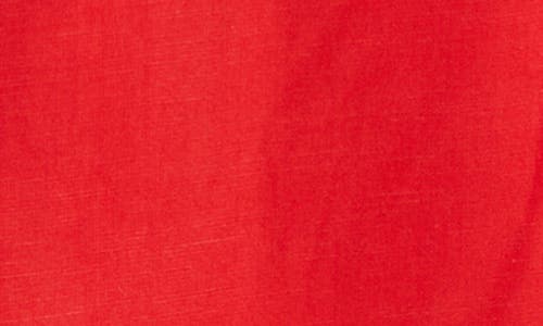Sister Jane Cruise Pleated Long Sleeve Minidress In Red
