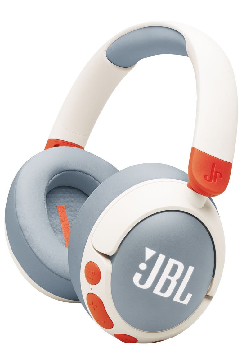 Junior 470NC Wireless Over-Ear Noise Cancelling Kids Headphones, Main, color, White