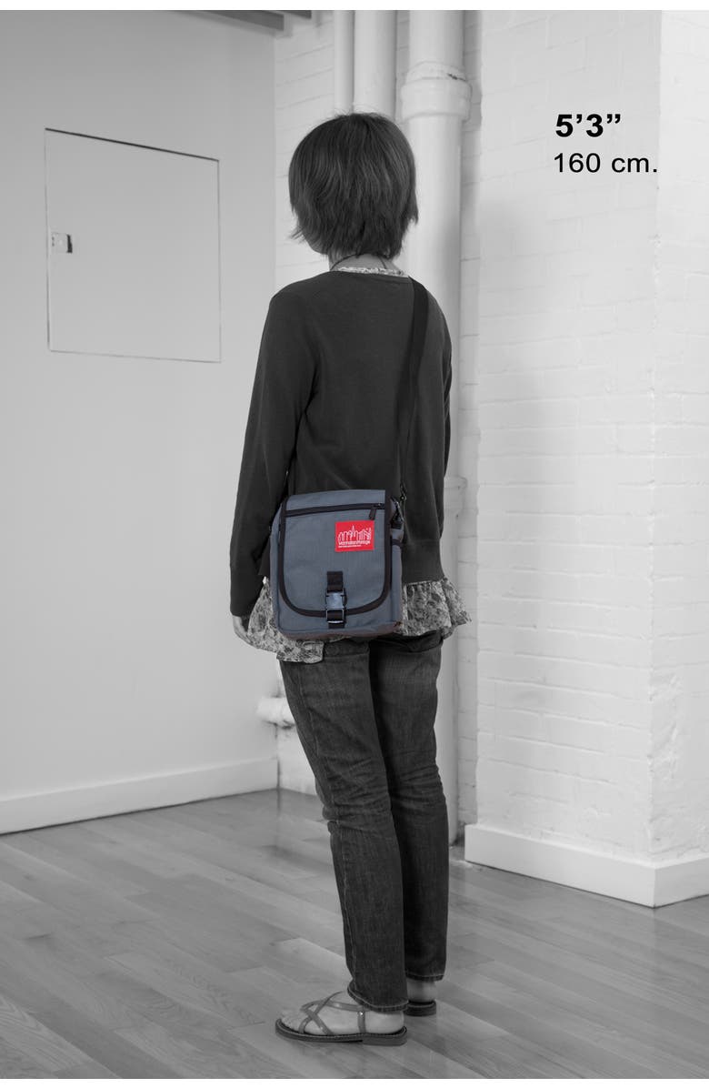 Manhattan Portage Soho Crossbody Bag, Alternate, color, Grey