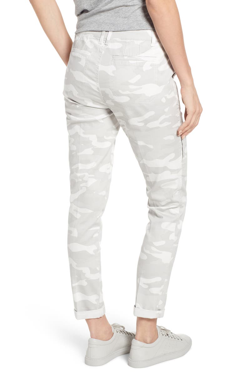 Wit & Wisdom Flex-ellent Camo High Waist Cargo Pants, Alternate, color,
