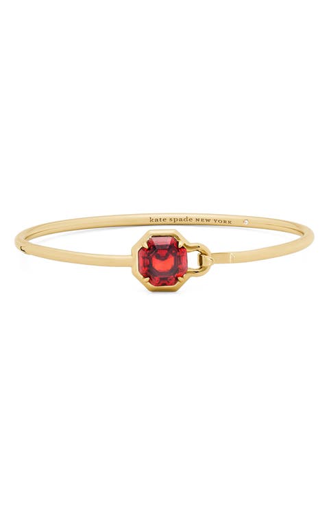 Opulence Octagon Stone Bangle