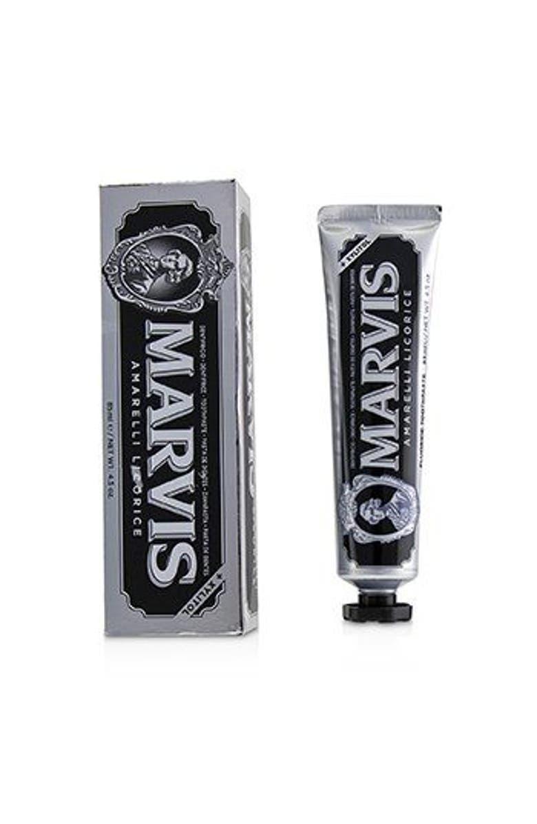 Marvis Amarelli Licorice Toothpaste With Xylitol, Main, color, 