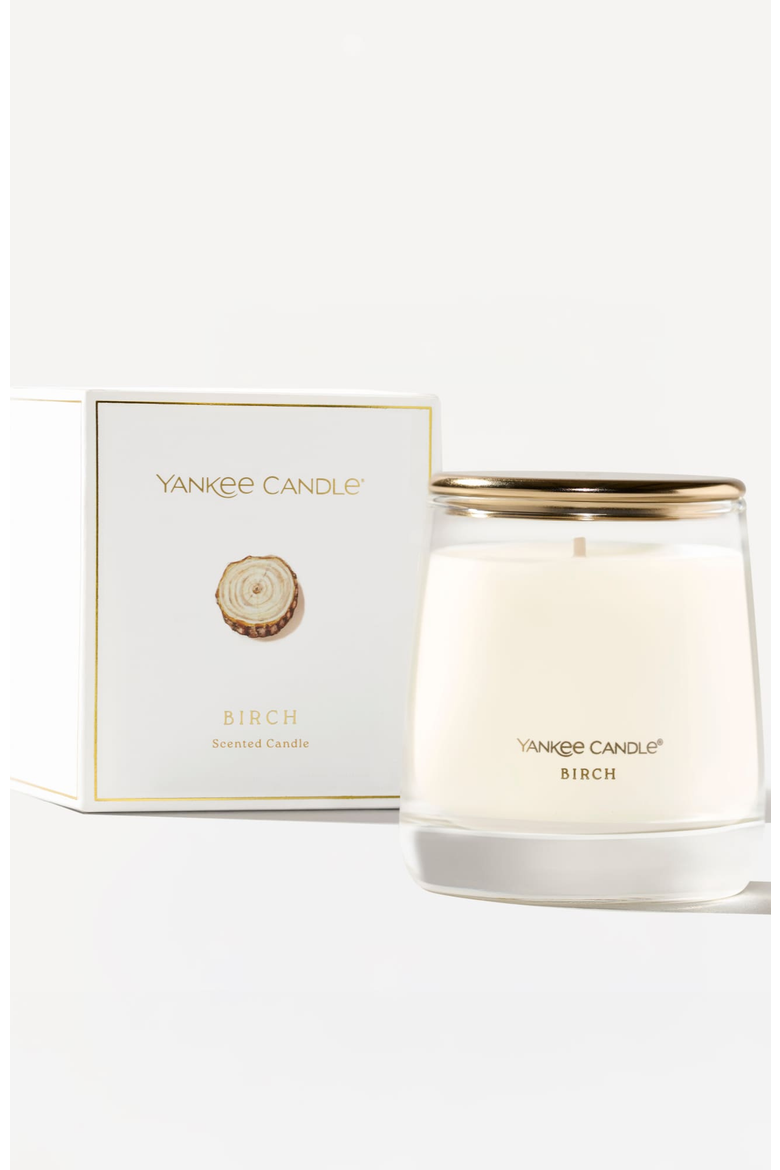 Birch Premium Small Jar Candle, Alternate, color, White