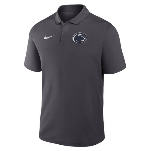 Nike Anthracite Penn State Nittany Lions Primetime Victory Primary Logo Performance Polo