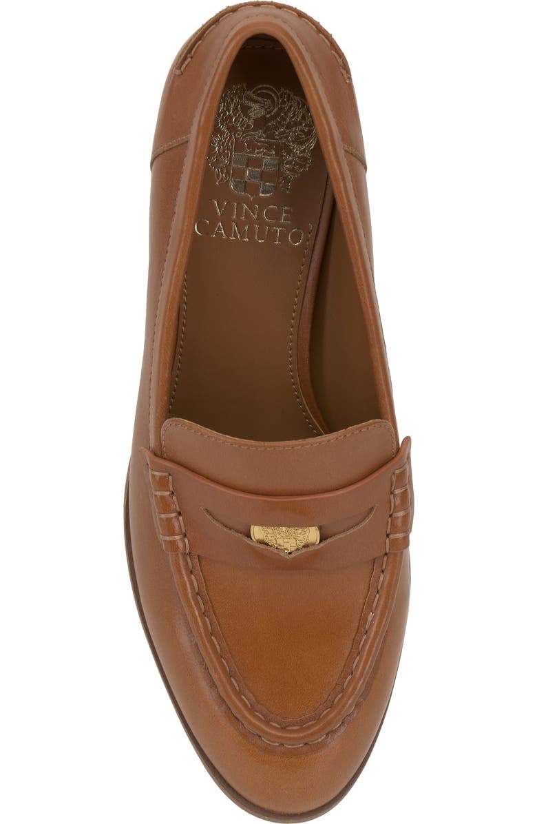 Vince Camuto Carissla Loafer Pump, Alternate, color, Golden Walnut