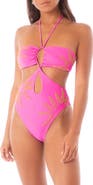 Maaji Caramel Sun Sloane Reversible One-Piece Swimsuit