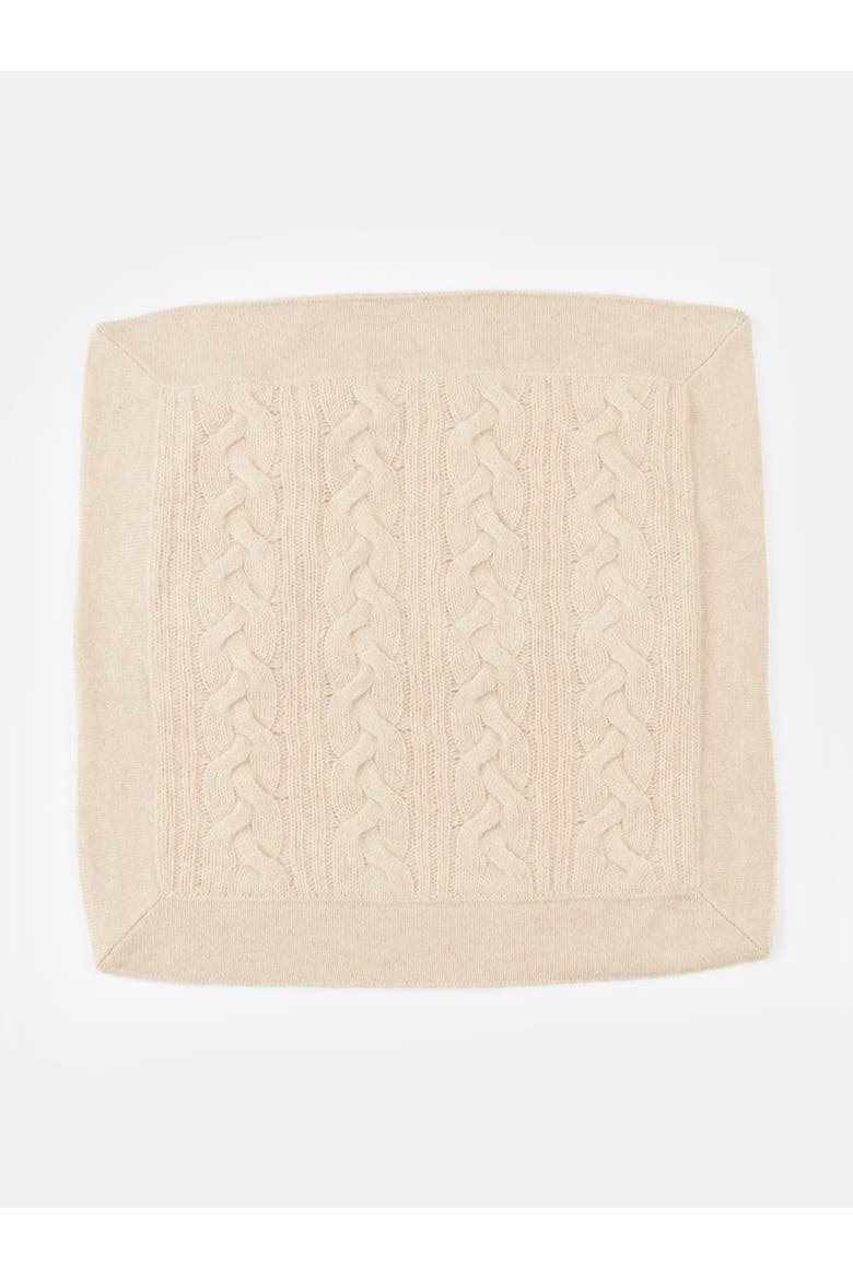 Knitted Pillow Cover, Main, color, beige