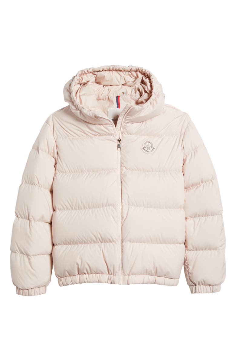 Moncler Kids' Claritia Hooded Down Jacket, Main, color,