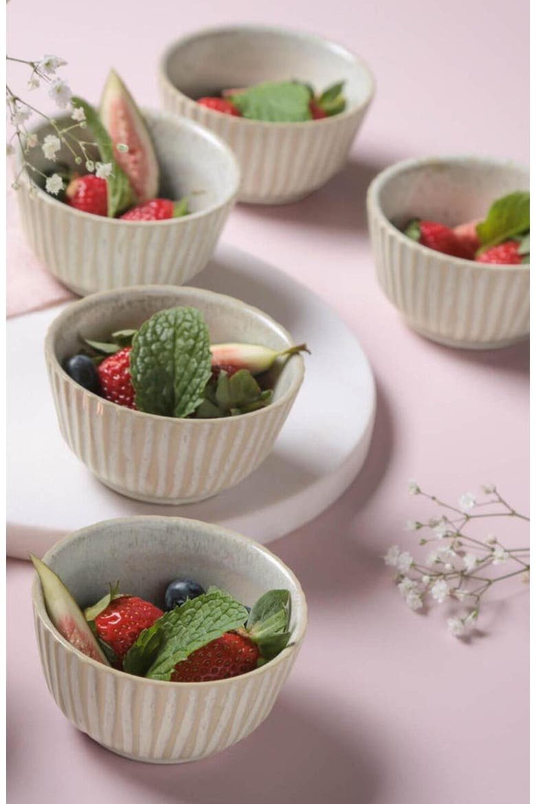 Linhas Ramekin Set of 6, Alternate, color, Latte