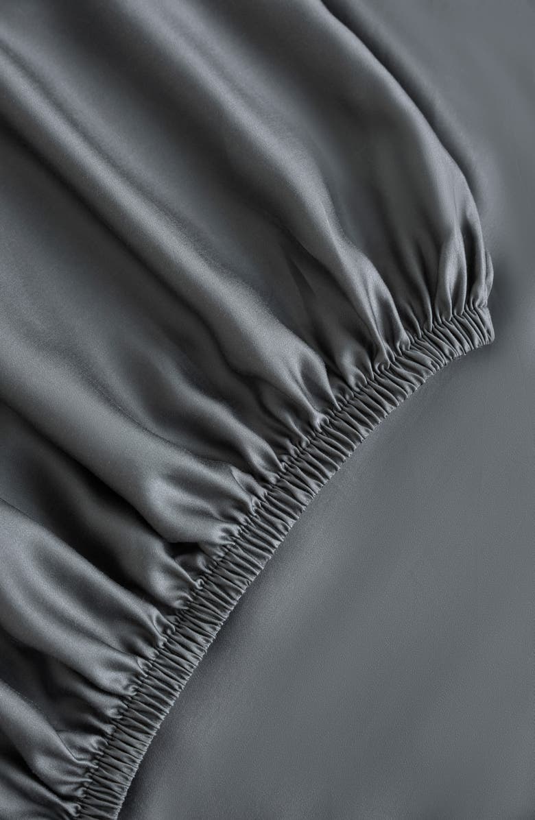 Sijo Sateen Sheet Set, Alternate, color, Storm