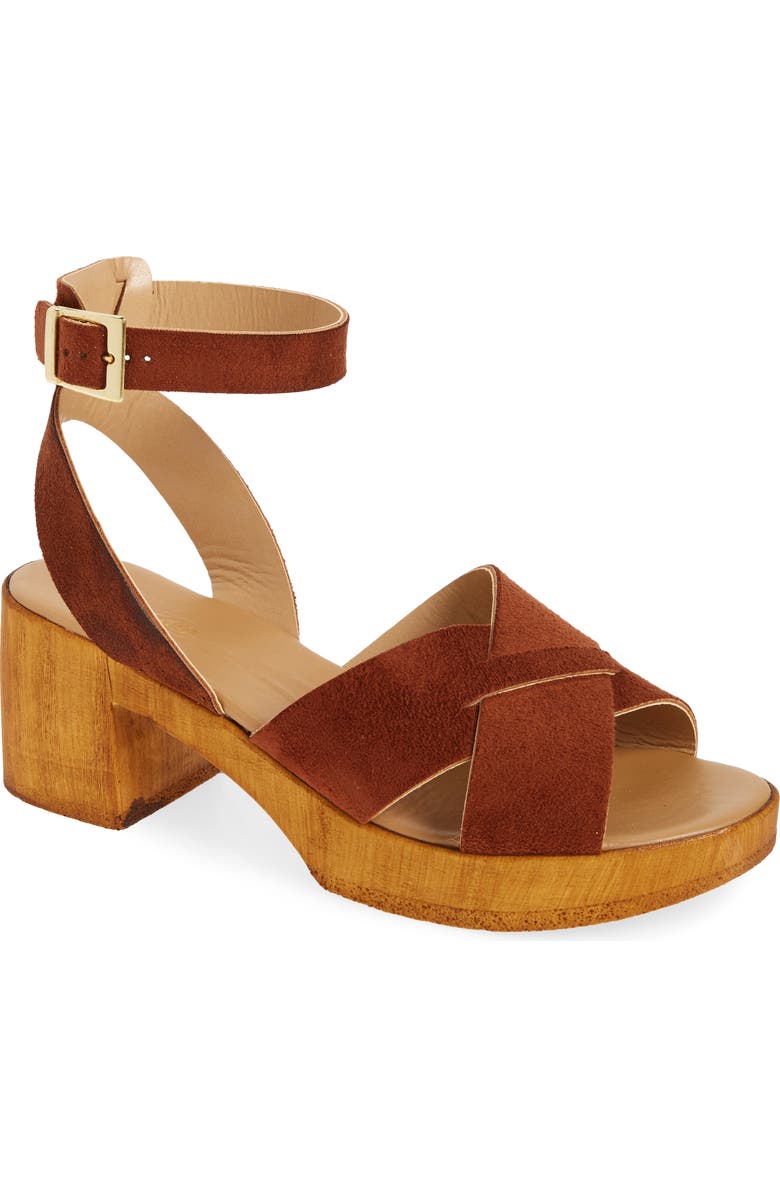 Topshop Dolly Block Heel Sandal, Main, color,