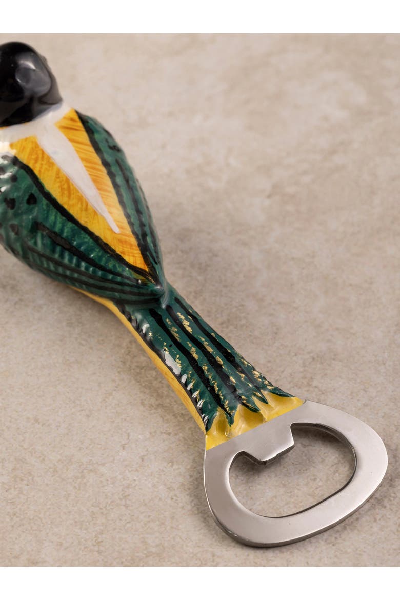 Magpie Bottle Opener, Alternate, color, Green