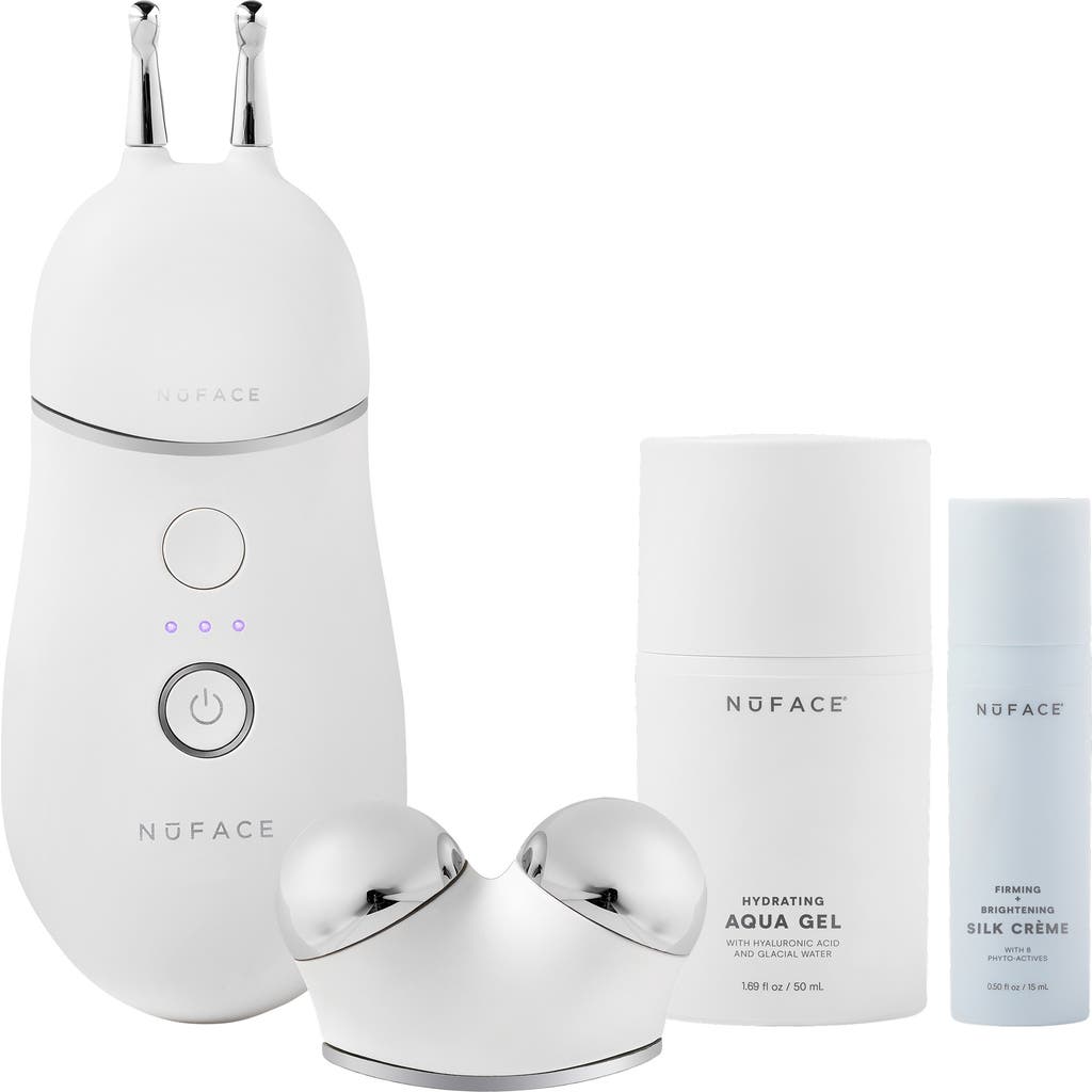NuFACE® TRINITY+ Microcurrent Facial Toning Device with Effective Lip & Eye Attachment $619 Value  product