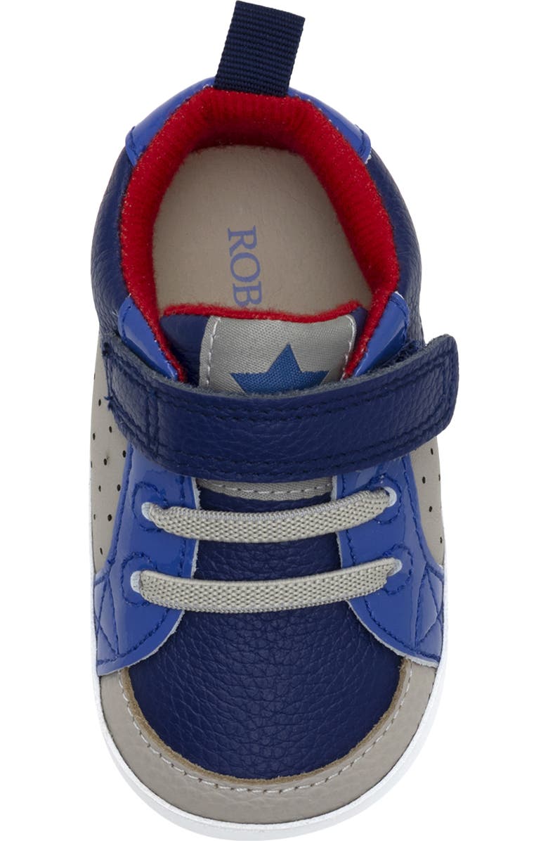 Robeez<sup>®</sup> Jarette Slip On Sneaker, Alternate, color, Navy