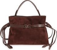 Sam Edelman Small Poppy Drawstring Leather Crossbody Bag