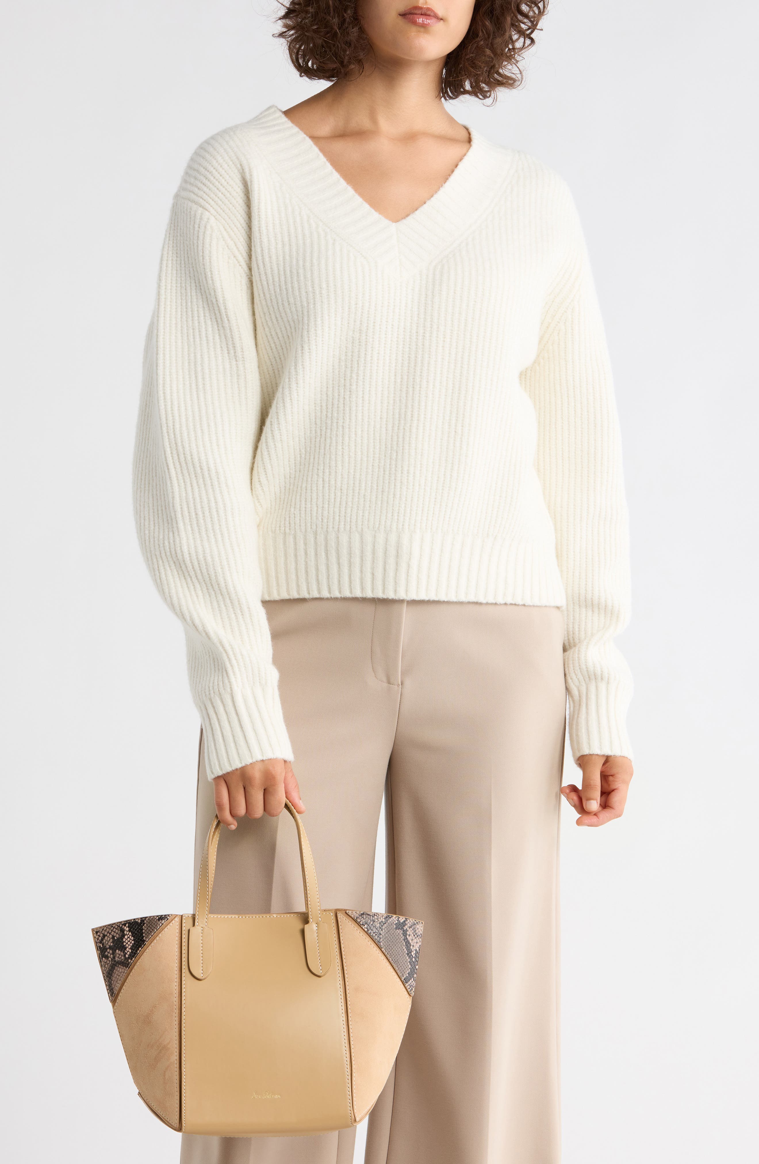 Sam Edelman Small West Convertible Tote, Alternate, color, Beige