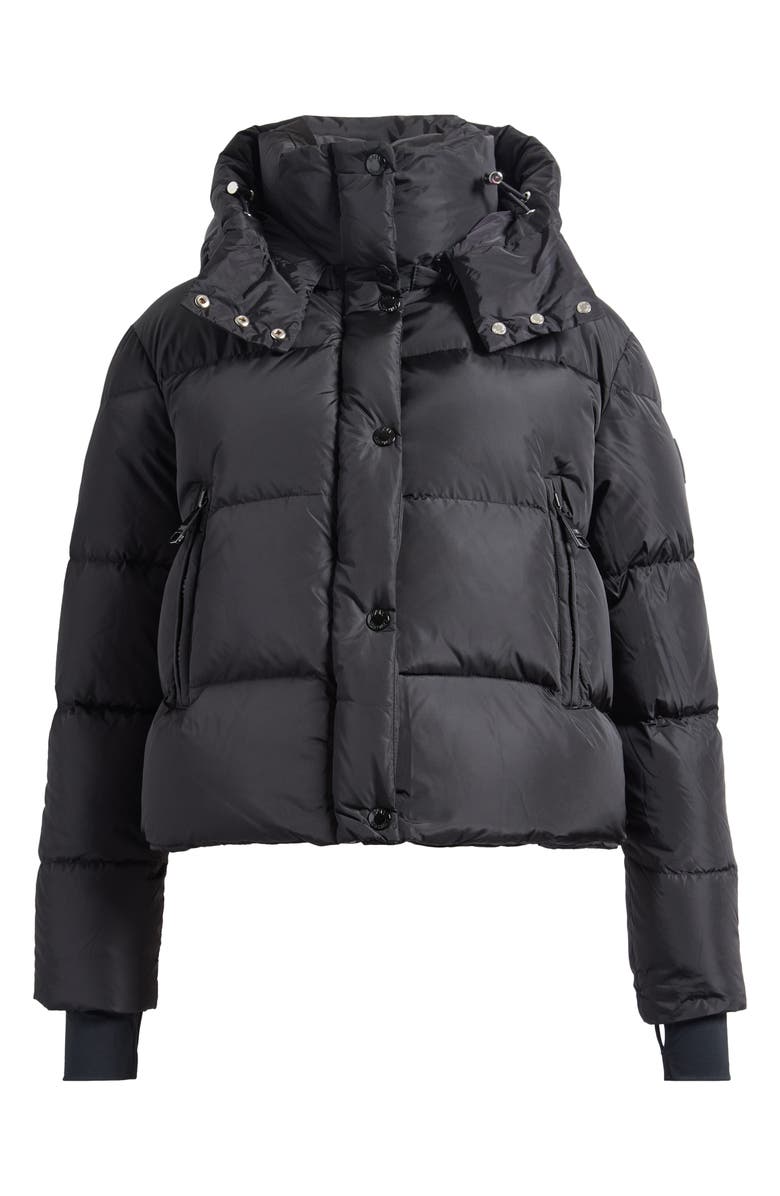 SAM. Jordy Water Resistant Down Puffer Coat, Alternate, color, Matte Black