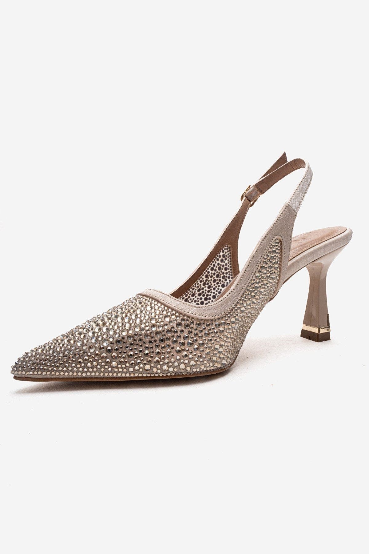 Prologue Shoes Frea Slingback Stiletto Pump, Alternate, color, Nude