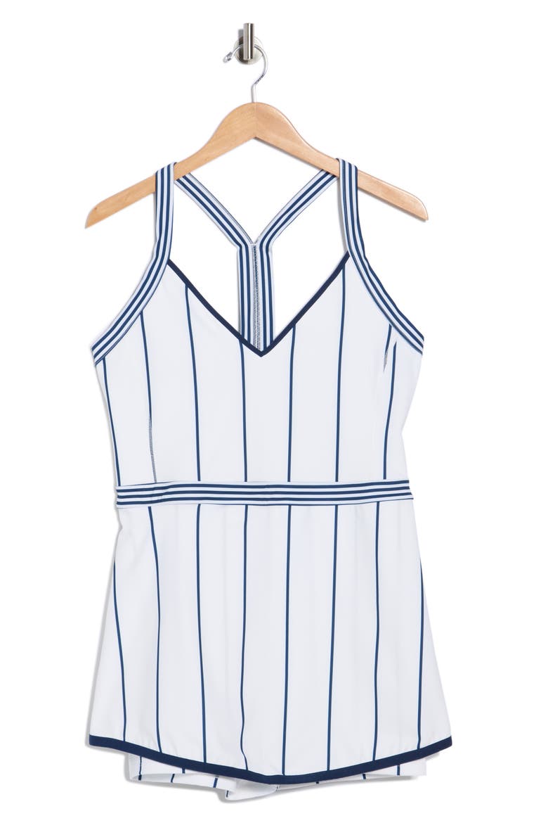 FP Movement Cool on the Court Tennis Romper, Main, color, WHITE