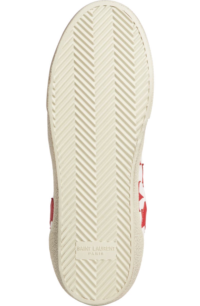 Saint Laurent Classic Court Sneaker, Alternate, color,