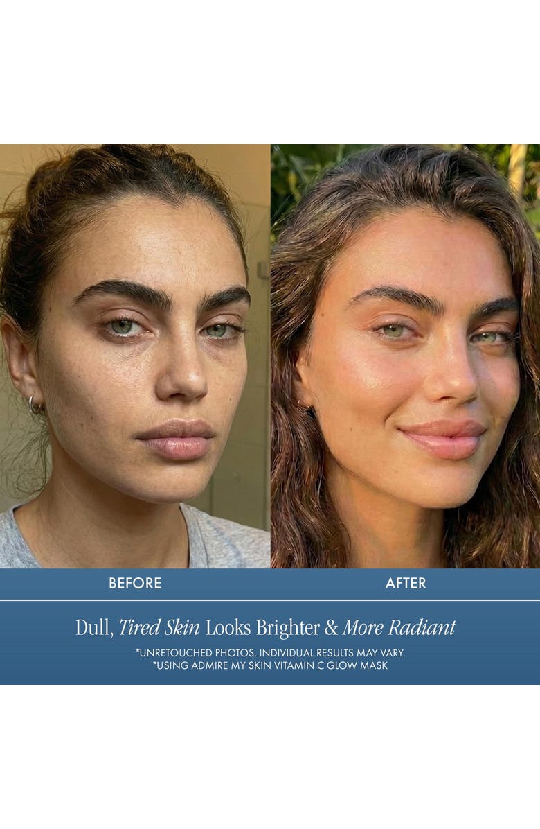 Admire My Skin Vitamin C Glow Mask, Alternate, color, Clear