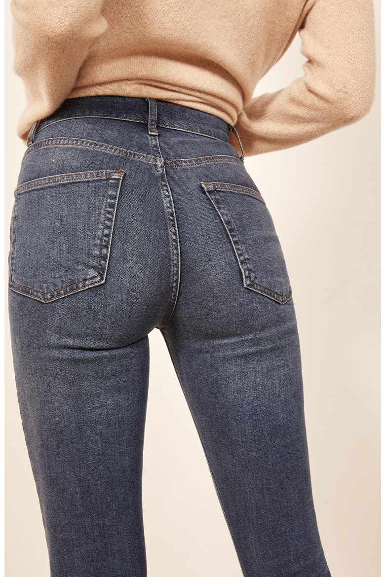 High & Skinny Jeans, Alternate, color, HAVANA