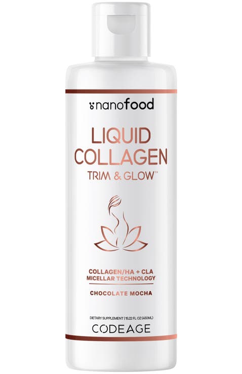 Liquid Collagen Trim & Glow Supplement Chocolate