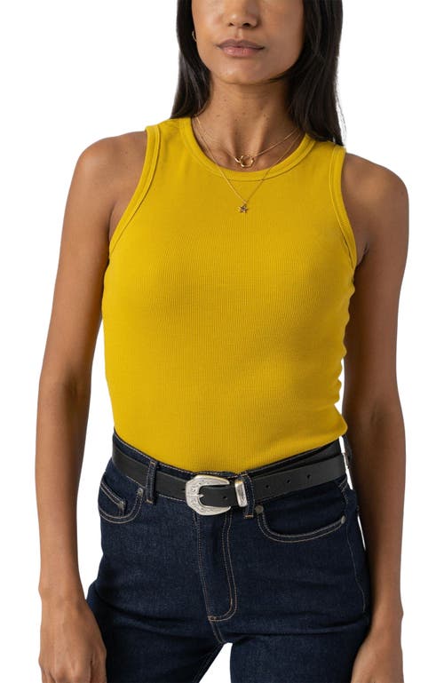 Saint + Sofia Nova Racer Vest In Gold
