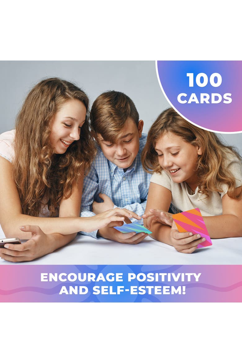 Positive Affirmation and Meditation Kids Cards, Alternate, color, Affirmation Kids