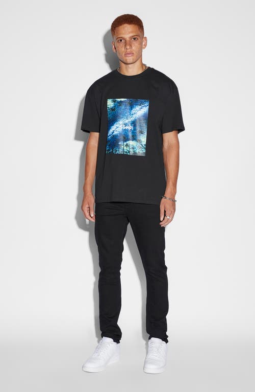 KSUBI KSUBI SPACE PALM BIGGIE GRAPHIC T-SHIRT 