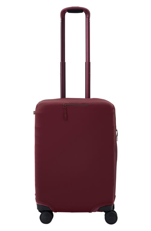 Beis Béis The Carry-on Luggage Cover In Burgundy