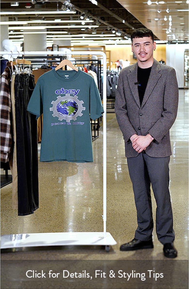 Pace and Unity Cotton Graphic T-Shirt, sales video thumbnail