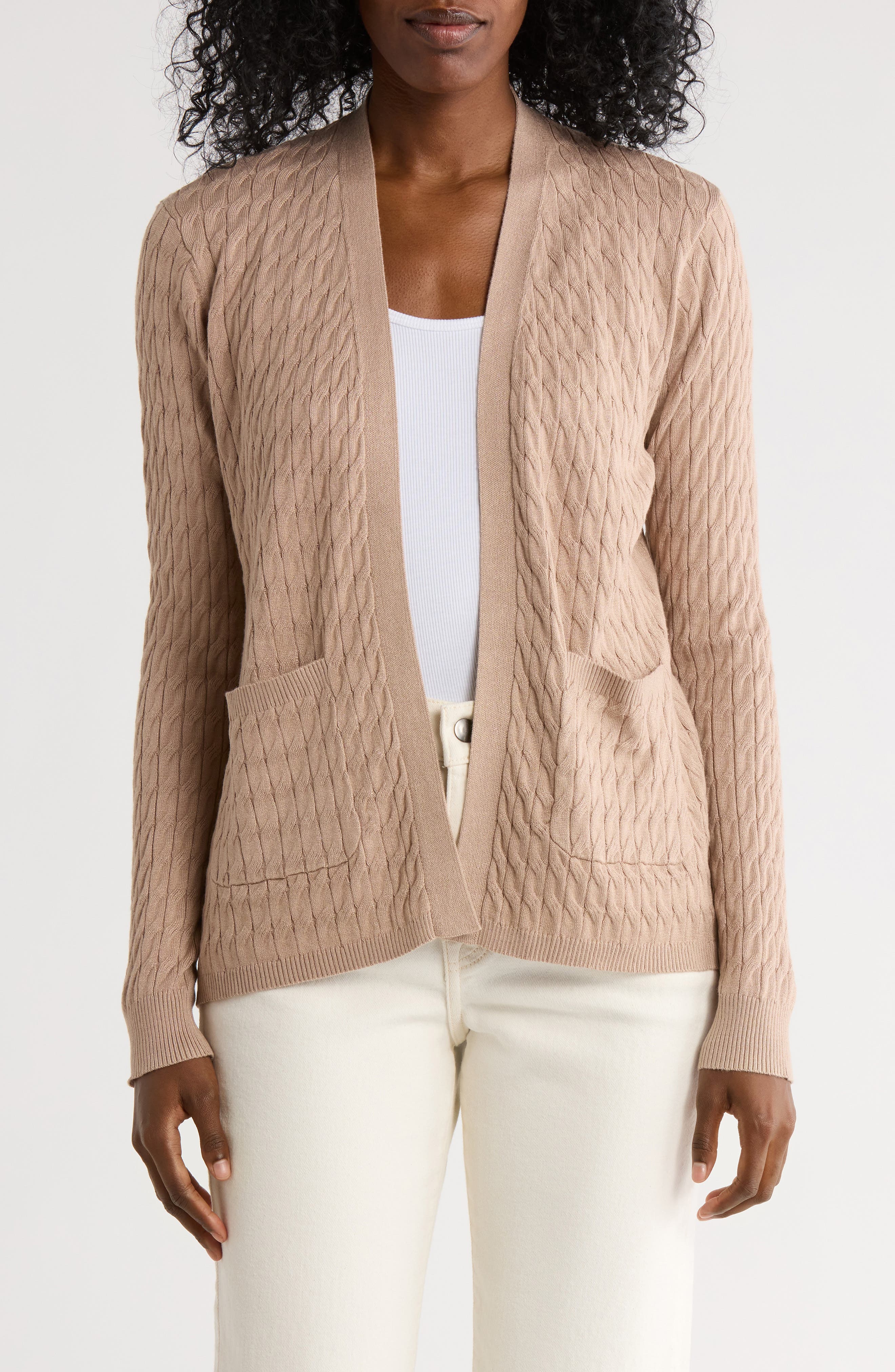 CYRUS Cable Knit Cardigan
