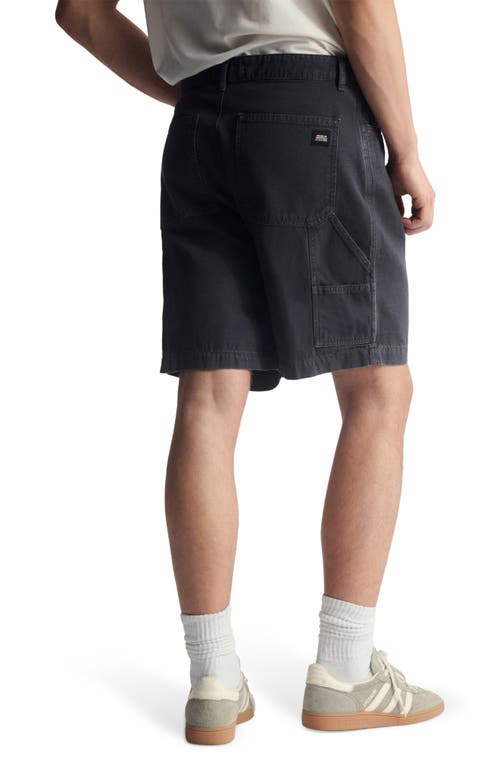 Brooklyn Industries Loose Fit Carpenter Shorts In Gray