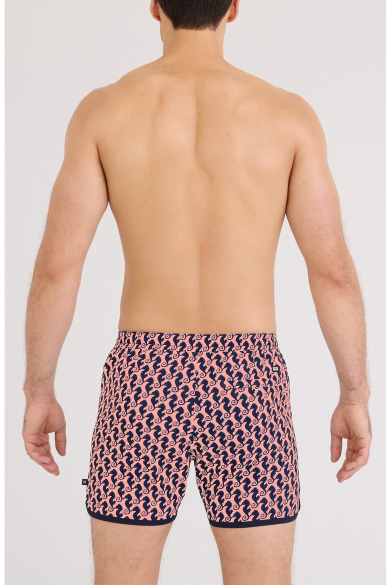 Harbormaster 2N1 5-Inch Swim Trunks, Alternate, color, SEAHORSE CHN-LT CRL