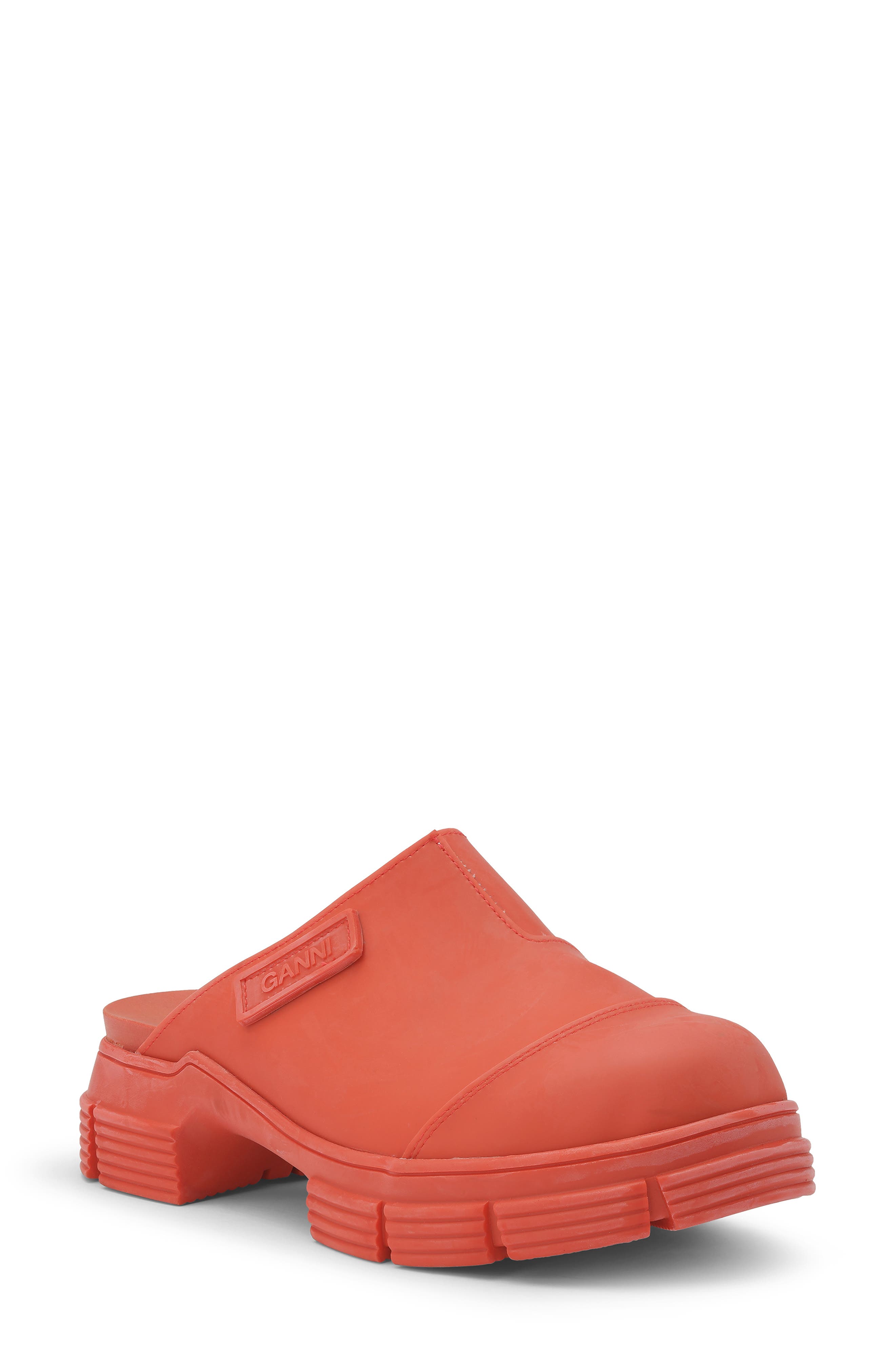 Recycled Rubber Blend City Mule, Main, color, ORANGEDOTCOM