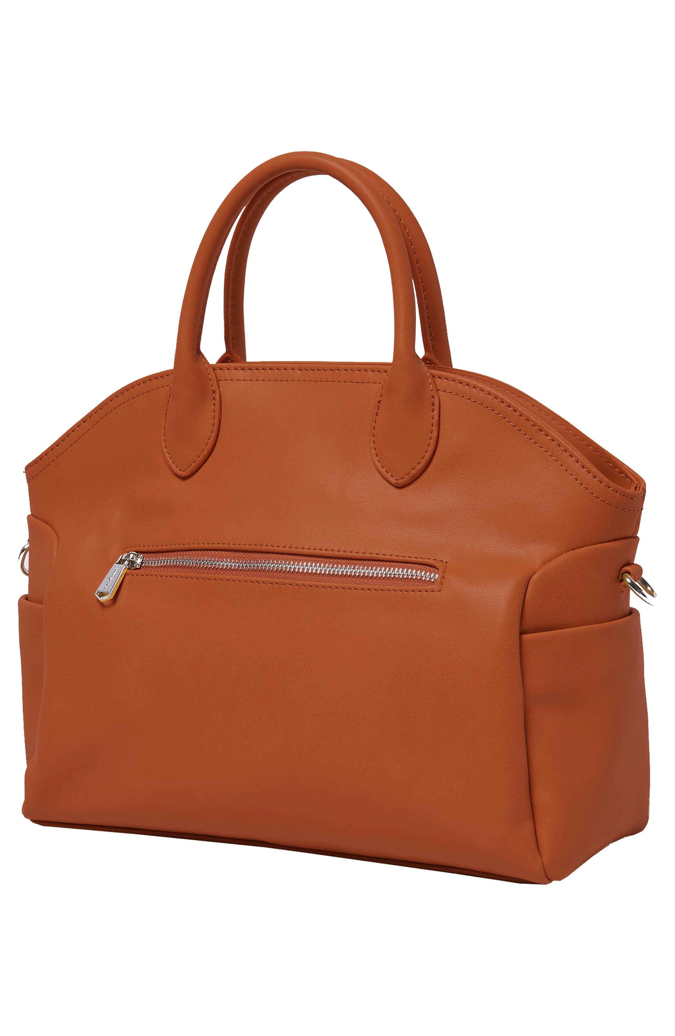 Urban Originals Dangerous Love Vegan Leather Satchel, Alternate, color, 