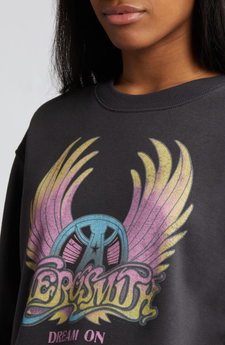 Vinyl Icons Aerosmith Graphic Sweatshirt, Alternate, color, 